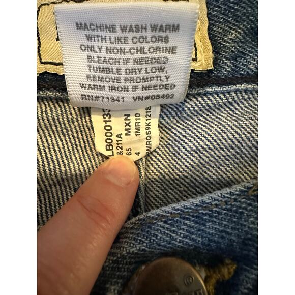 EUC L.L. Bean Classic Men’s Straight Leg Heritage Workwear Jeans Size 35x32 - Picture 7 of 7